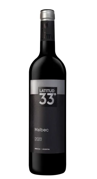 Garrafa de Latitud 33° Malbec
