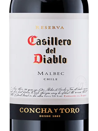 Garrafa de Casillero del Diablo Malbec